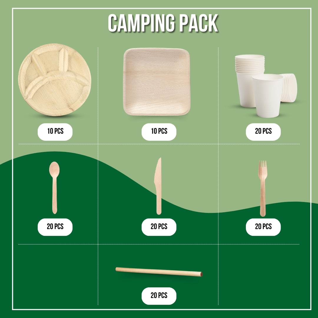 Camping Pack - 120 pcs a pack